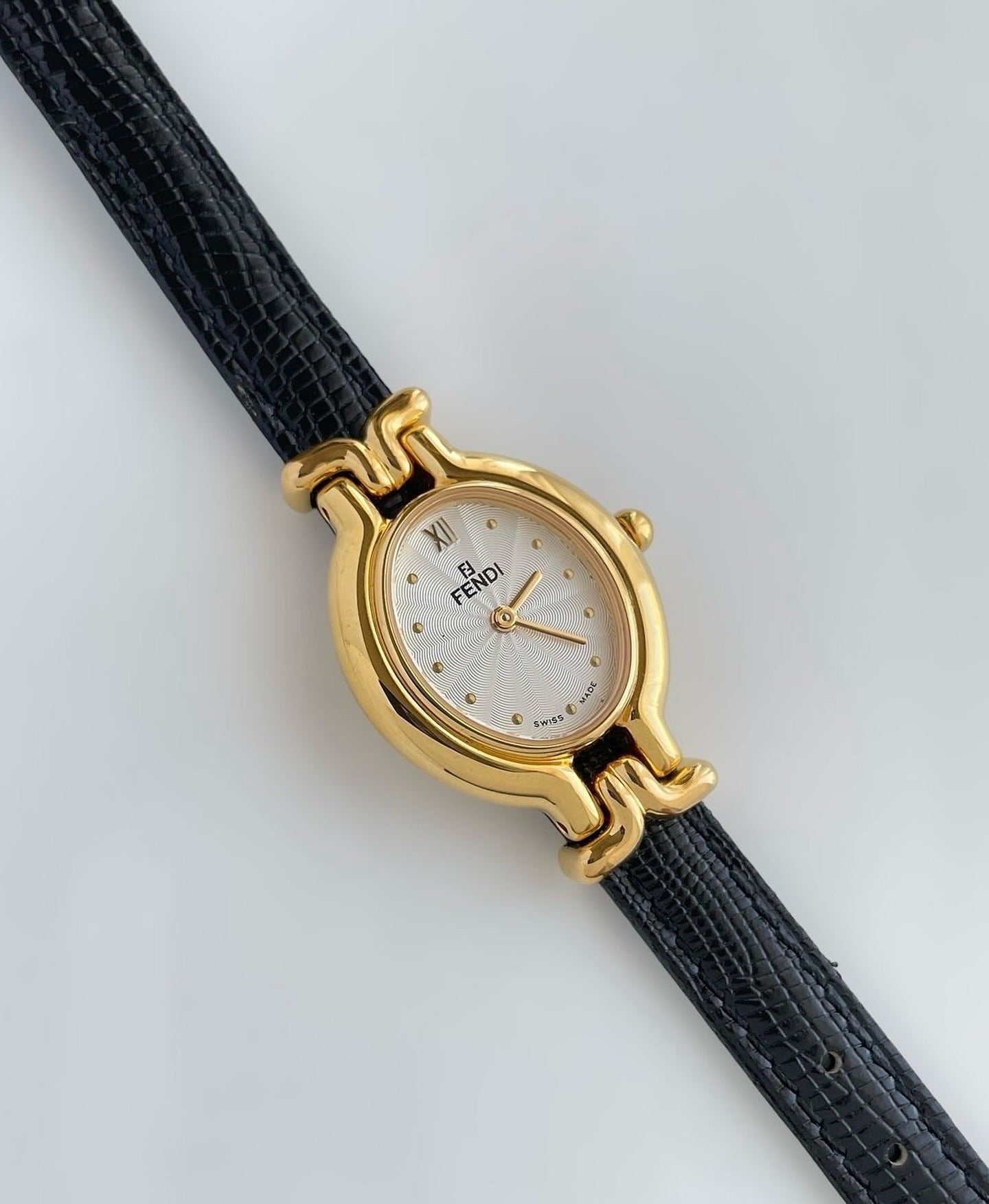 Vintage FENDI Gold plated Interchangeable watch