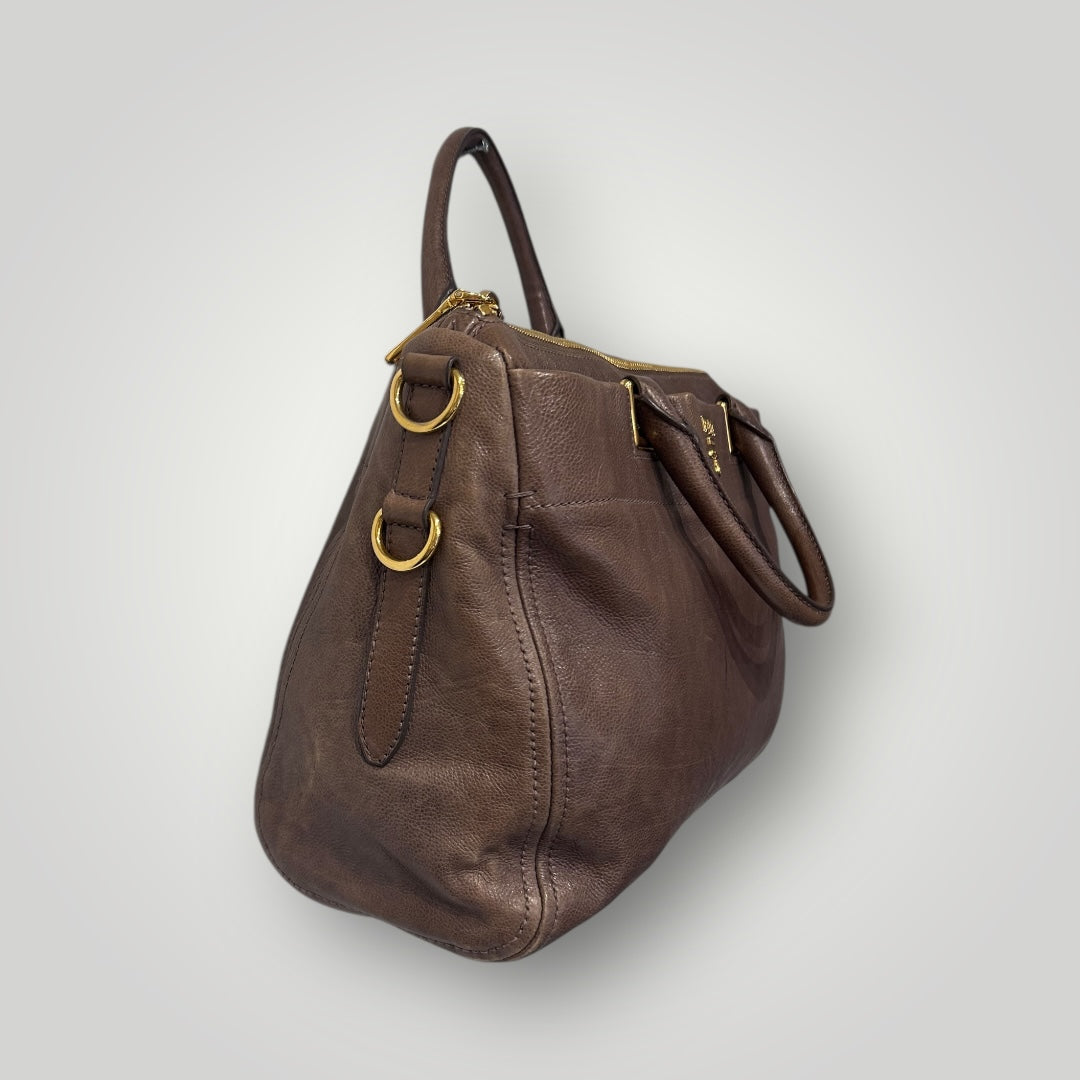 Prada Vitello Leather Bag