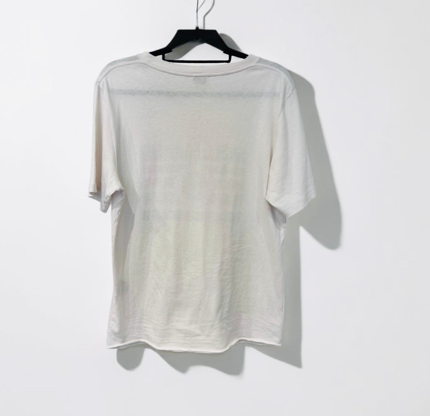 Saint Laurent “Université” Distressed T-Shirt