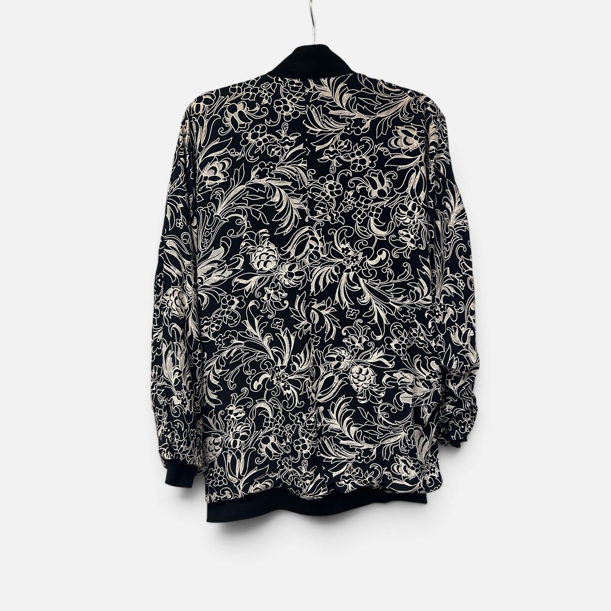 Vintage Sandro Floral Print Viscose Jacket| Early 2000s