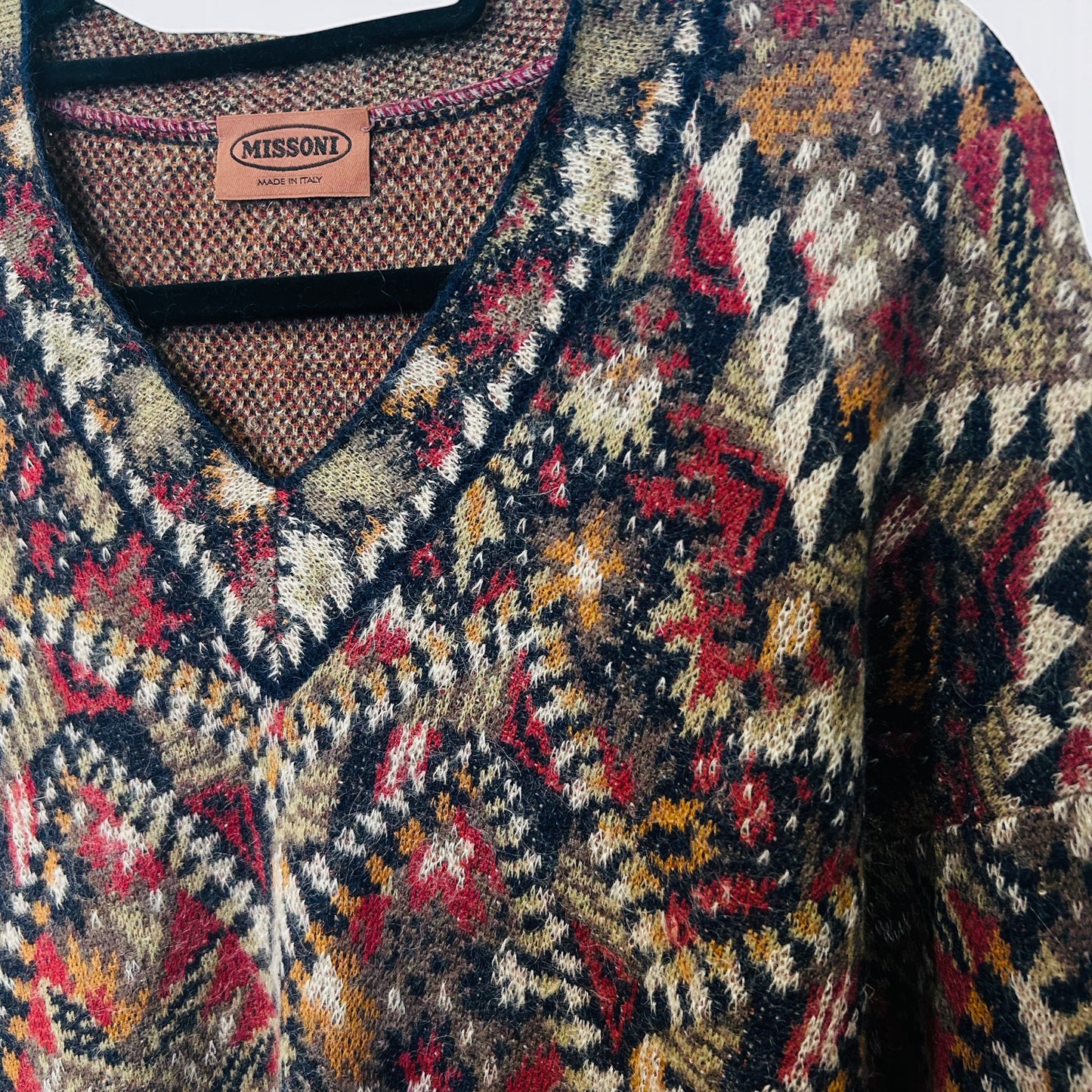 Vintage Missoni Wool Knit Sweater