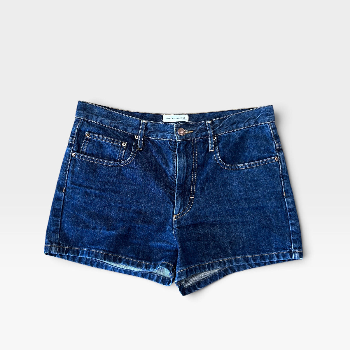Isabel Marant Étoile Mid-Rise Denim Shorts