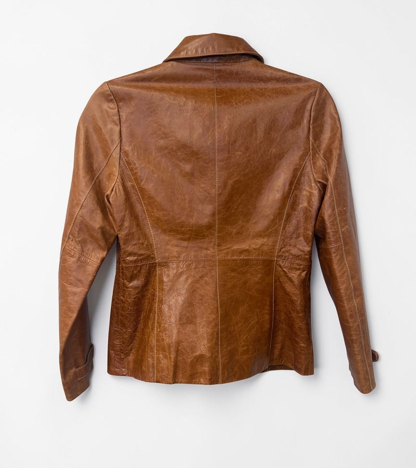 Vintage Tailored Leather Jacket