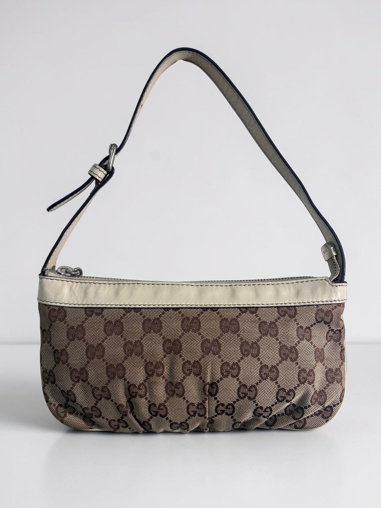 Gucci GG Canvas Shoulder Bag|circa 2008–2009