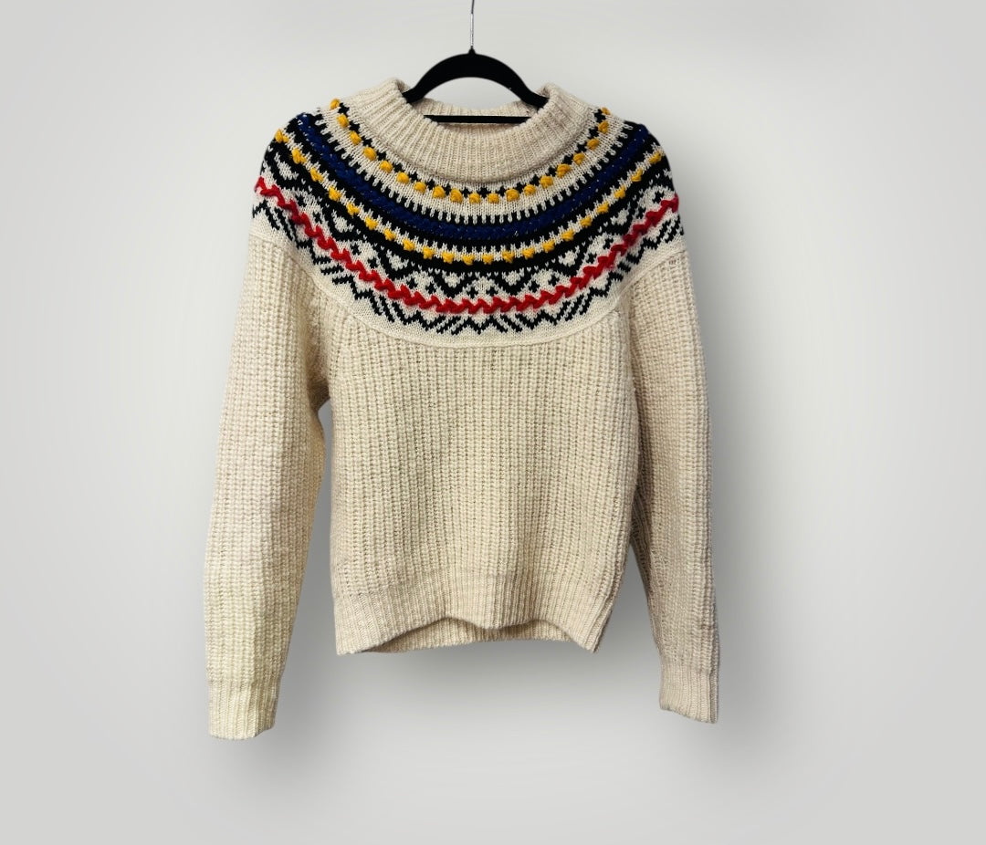 Isabel Marant Étoile Fair Isle Wool-Blend Sweater