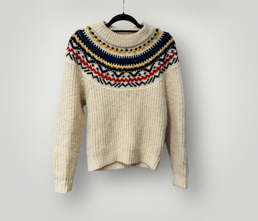 Isabel Marant Étoile Fair Isle Wool-Blend Sweater