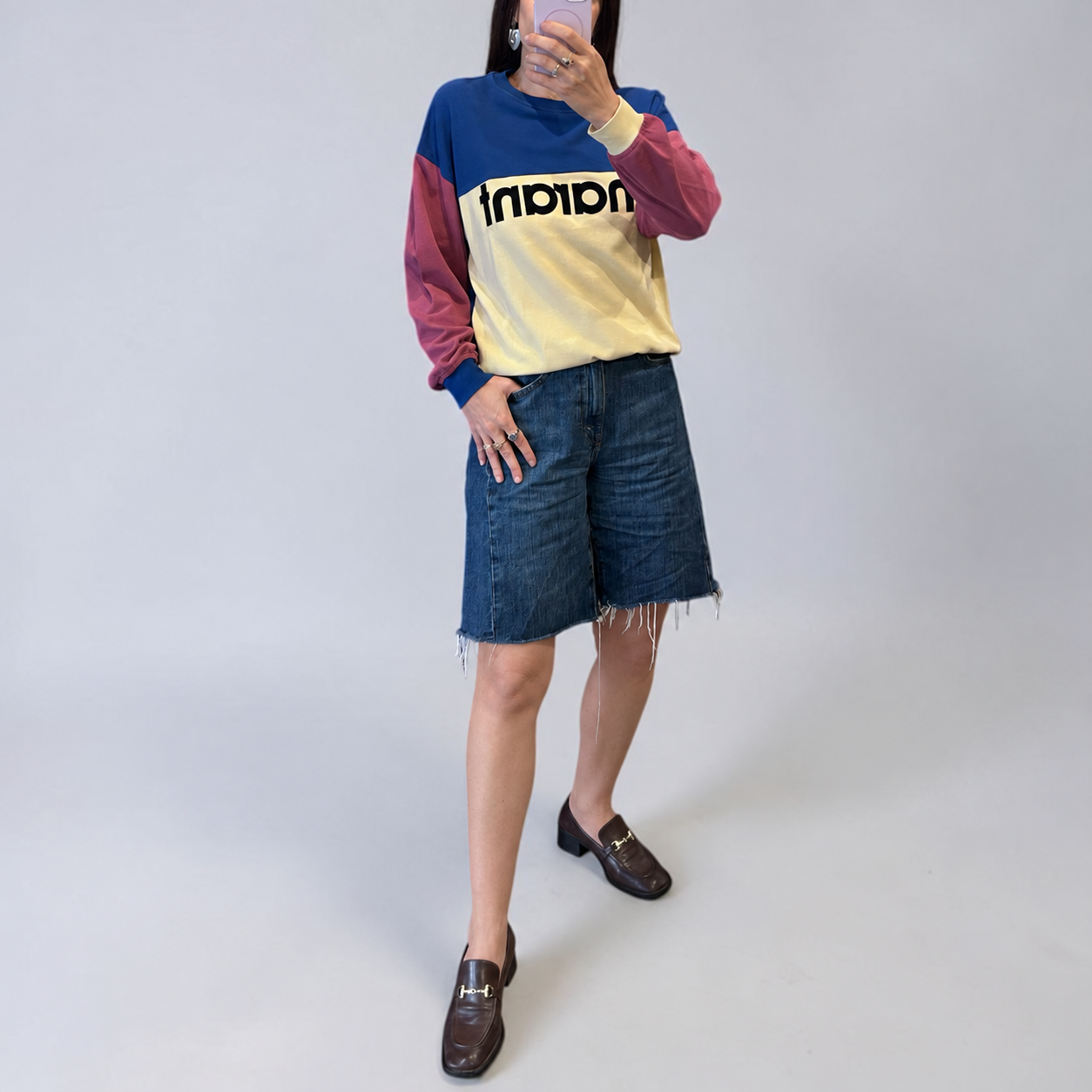 Isabel Marant Color Block Sweatshirt