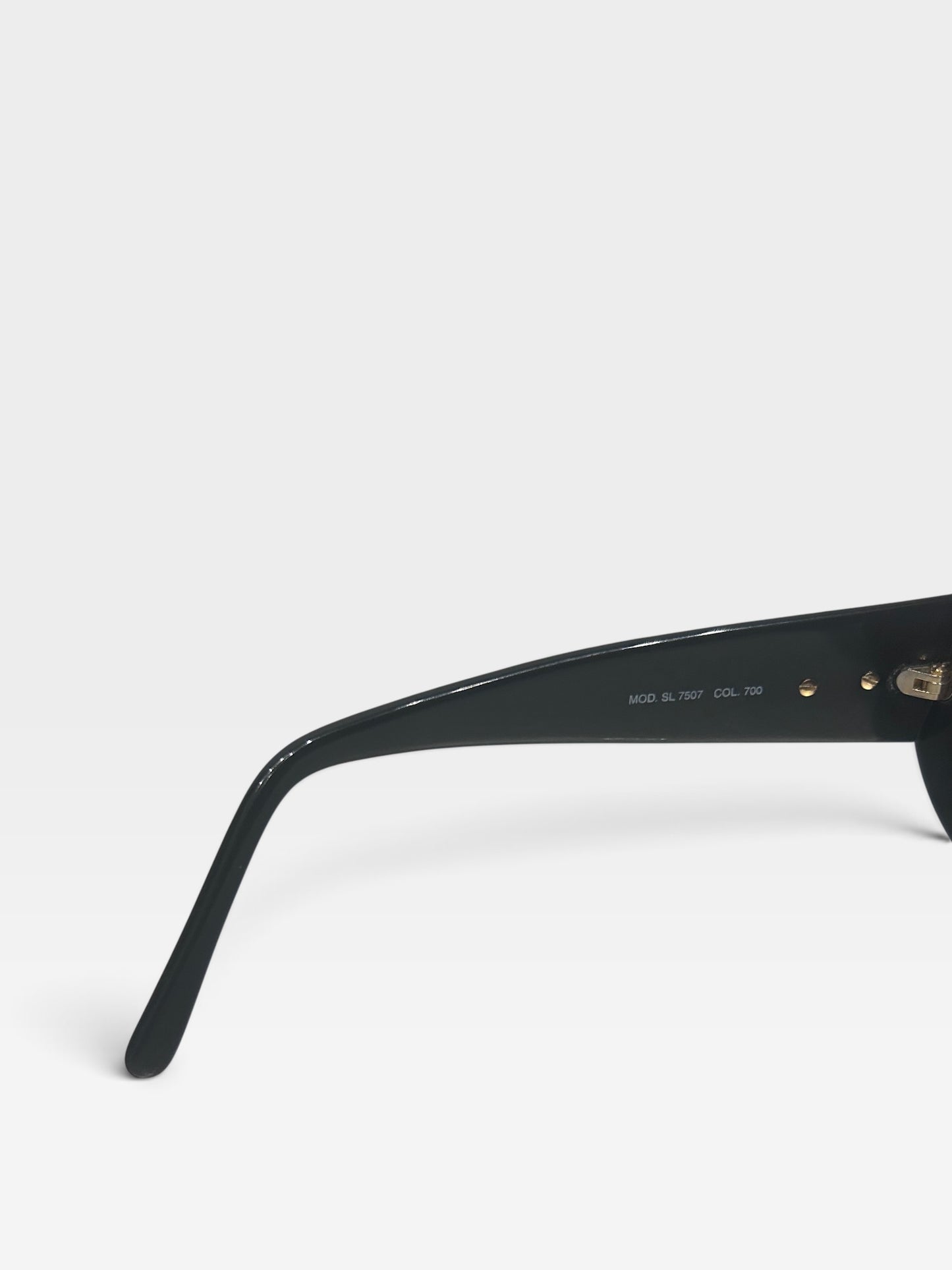 Vintage Fendi Black Oval Sunglasses| 1990s