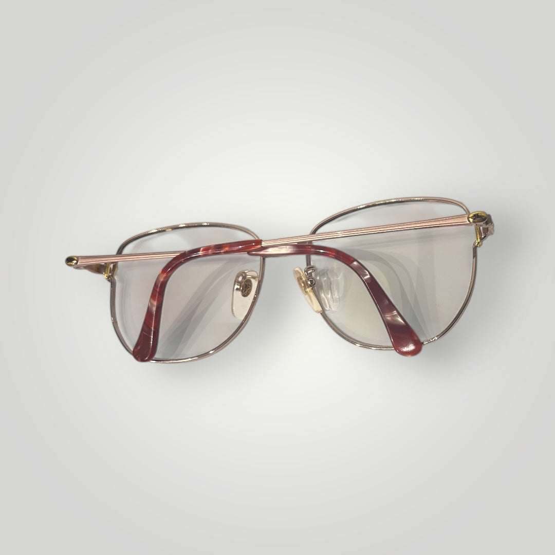 Vintage Burberrys Metal Frame Glasses ,Late 1980s–Early 1990s