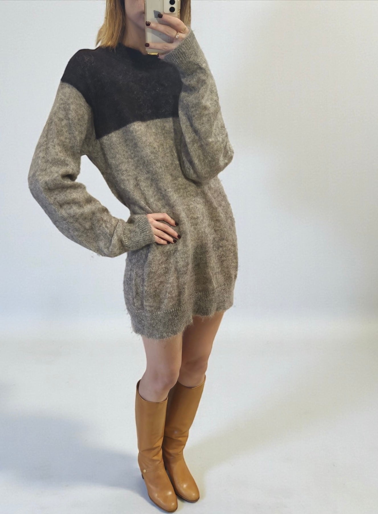Isabel Marant Mohair Knit Mini Dress