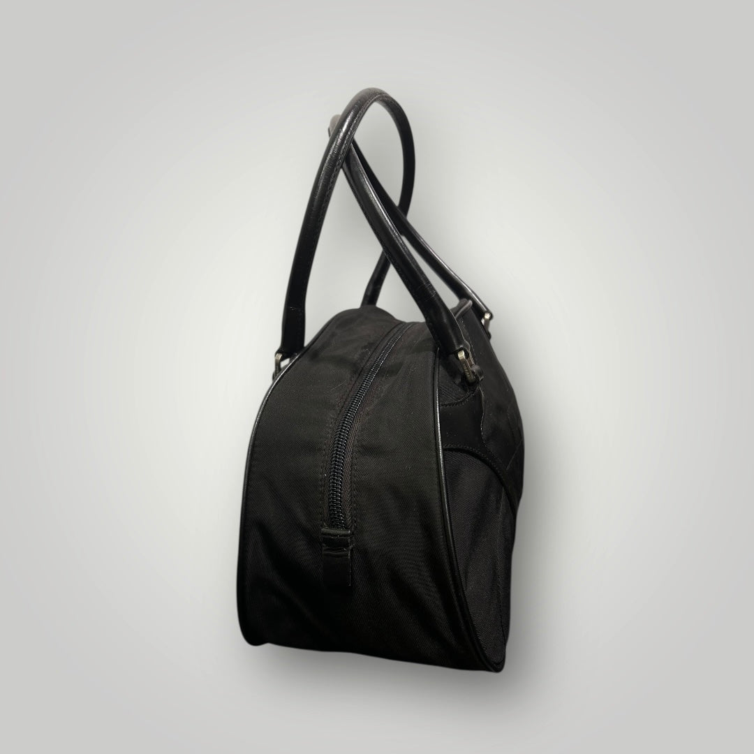 Prada Black Bowling Bag, Early 2000s