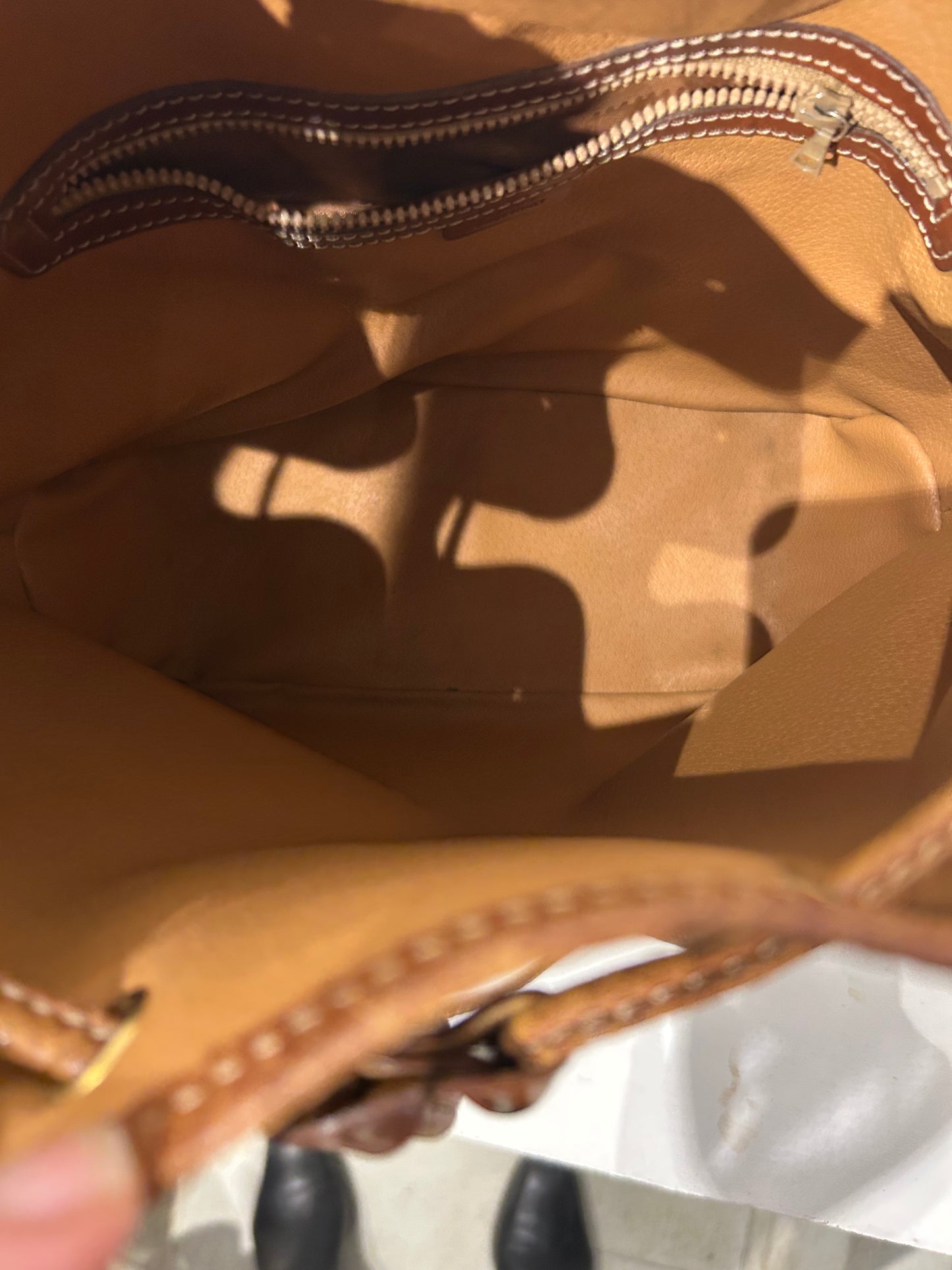 Vintage Celine Macadam bucket bag