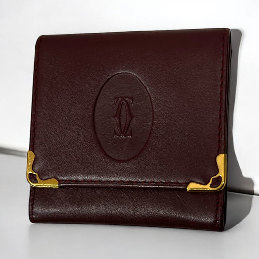 Vintage Cartier coin wallet