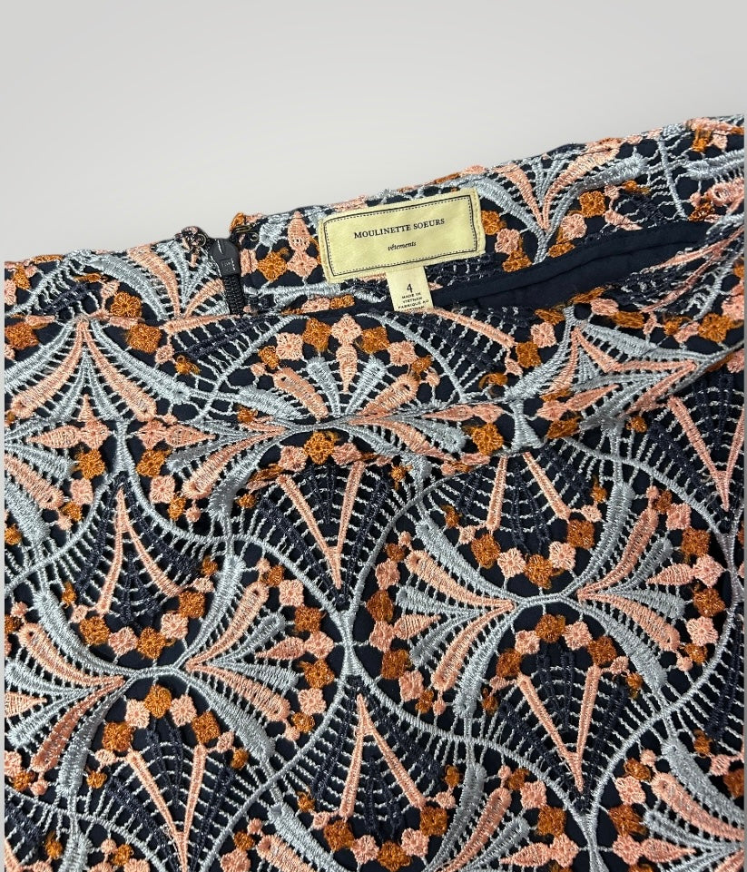 Moulinette Soeurs Embroidered Skirt