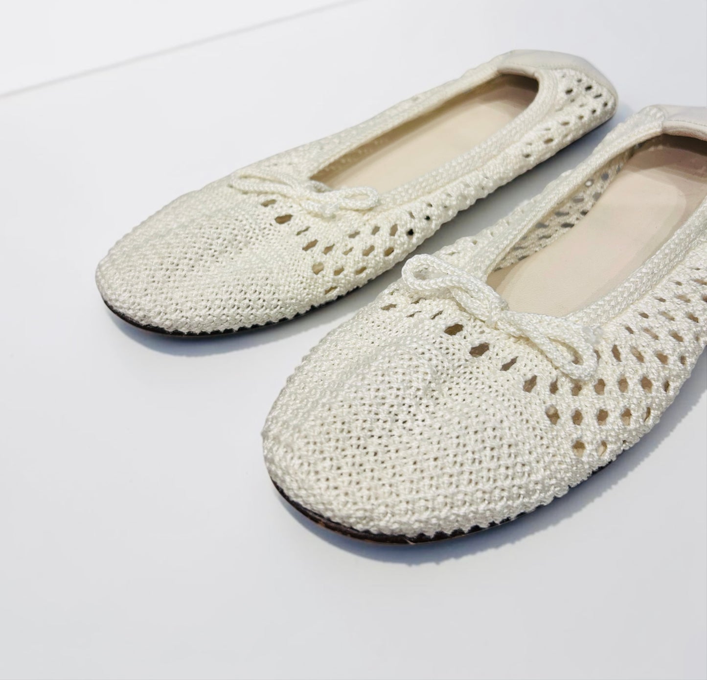 Polo Ralph Lauren Crochet Ballet Flats |2010