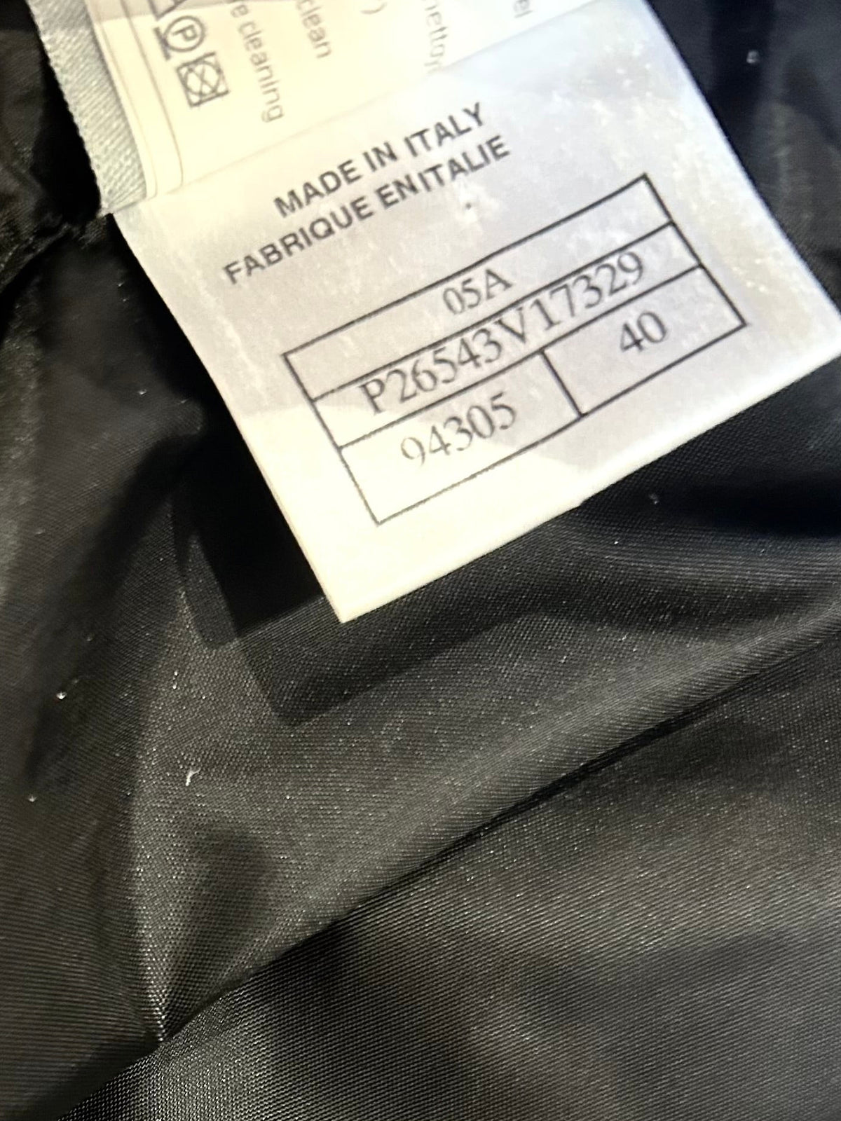 Vintage Chanel Black Quilted Jacket | Fall 2005
