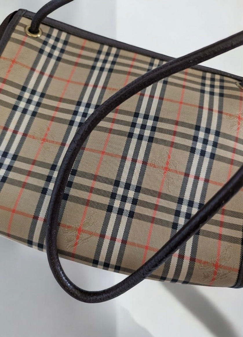 Vintage Nova Check Burberry bag