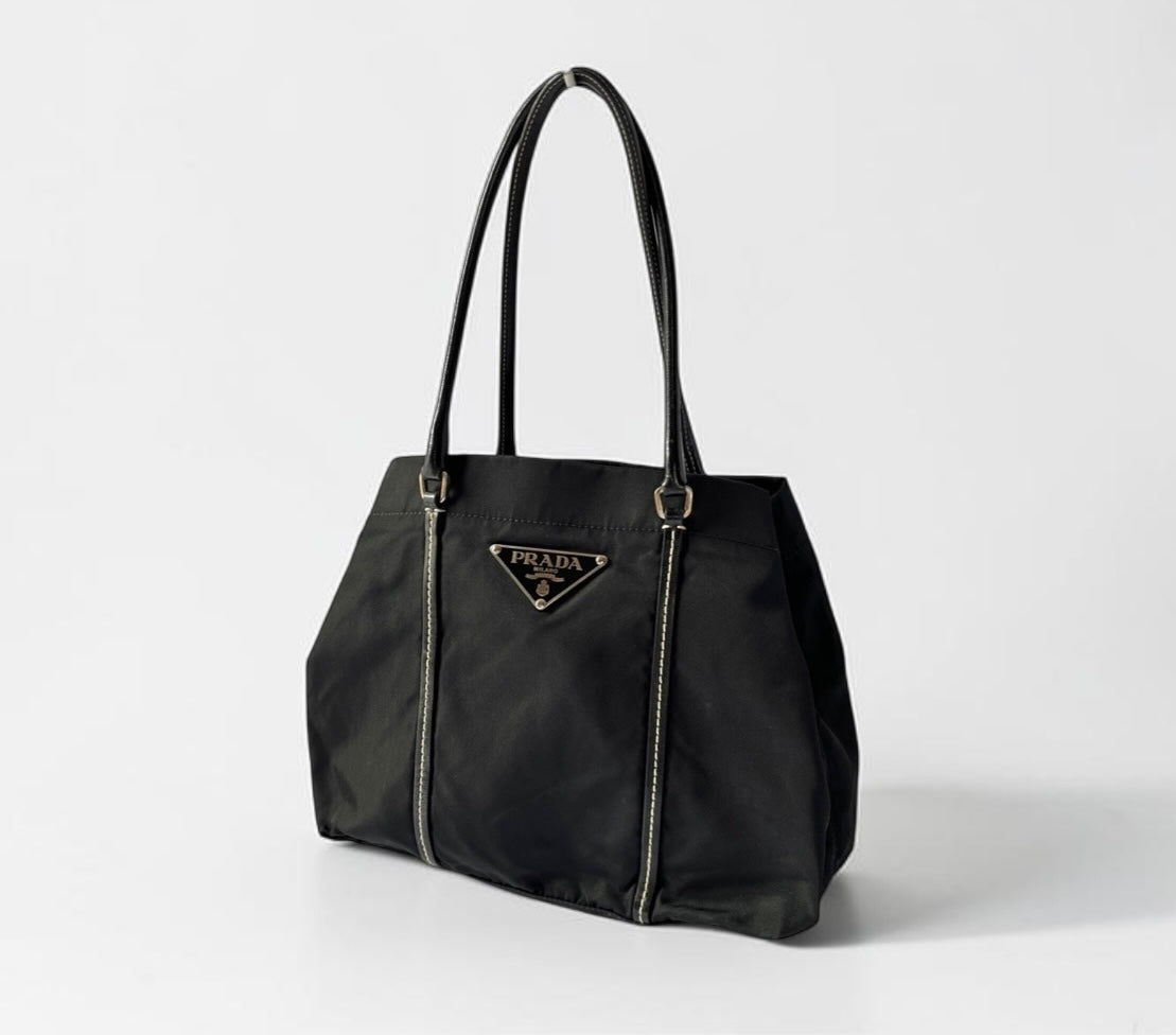 Vintage Prada Nylon Tote Bag|Late 1990s