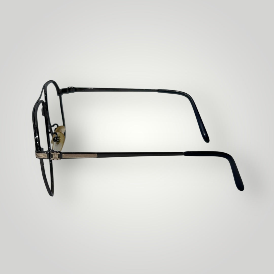 Vintage CELINE Aviator Metal Frame with Triomphe Detail