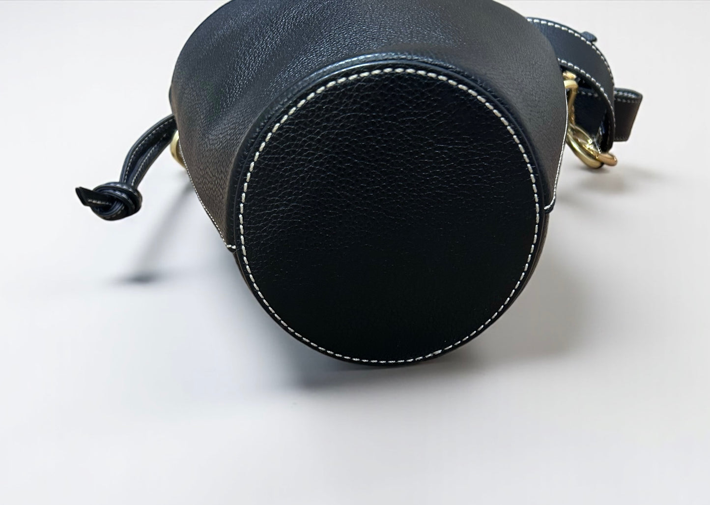 See by Chloé Cecilya Black Leather Bucket Bag