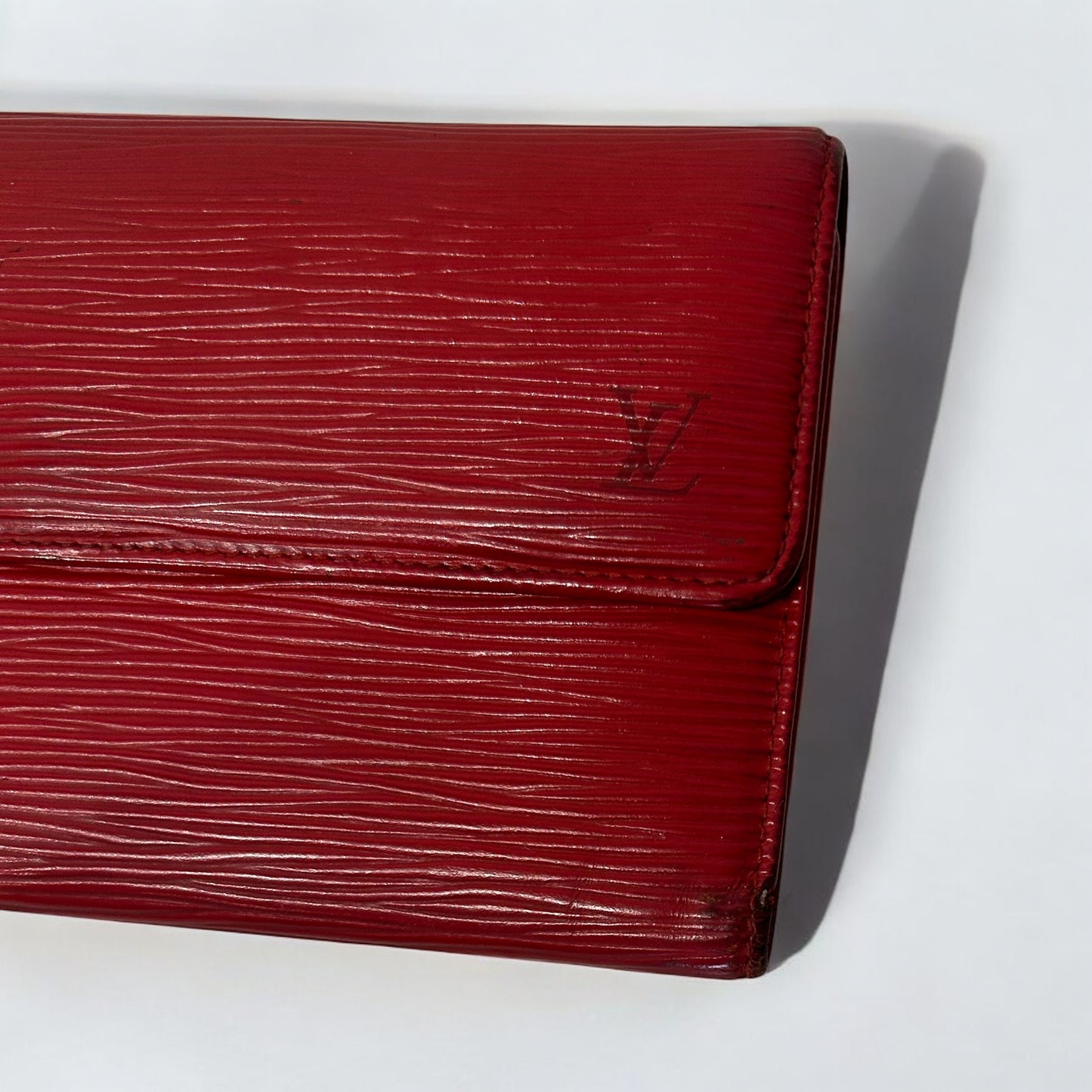 Louise Vuitton Epi Porte Tresor long wallet