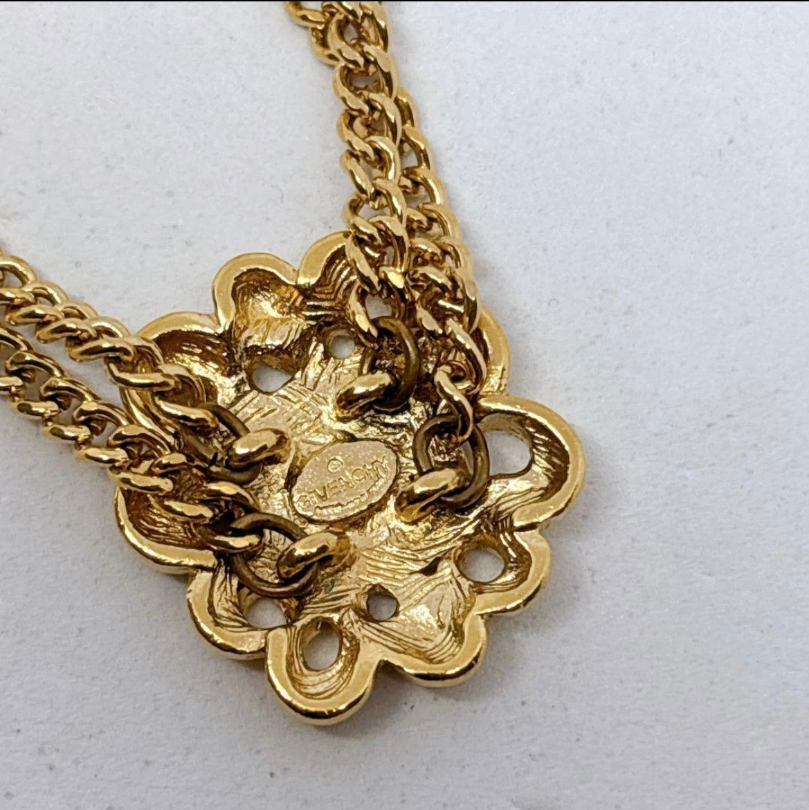 Vintage Givenchy Gold-Plated Chain Bracelet | 1990s