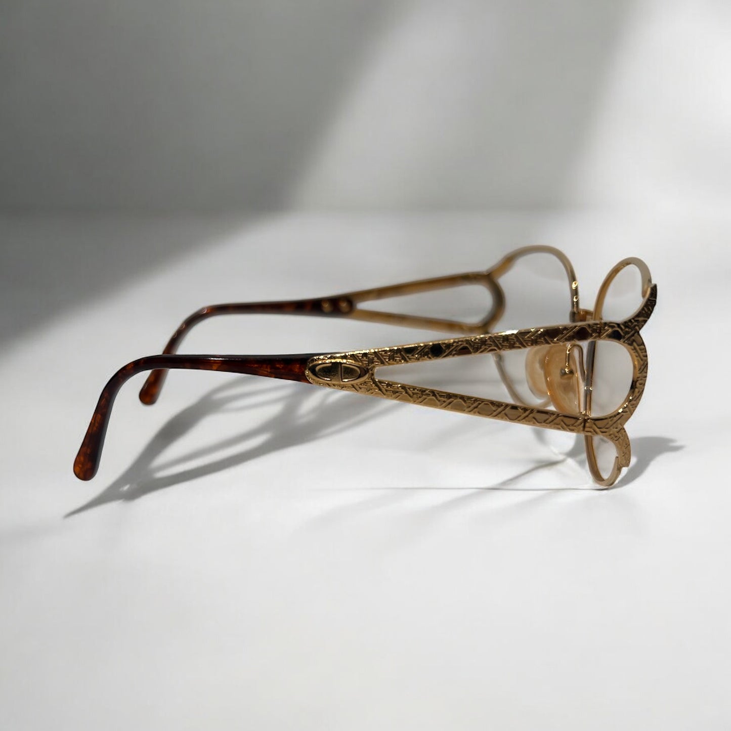 Vintage Dior gold plated frame