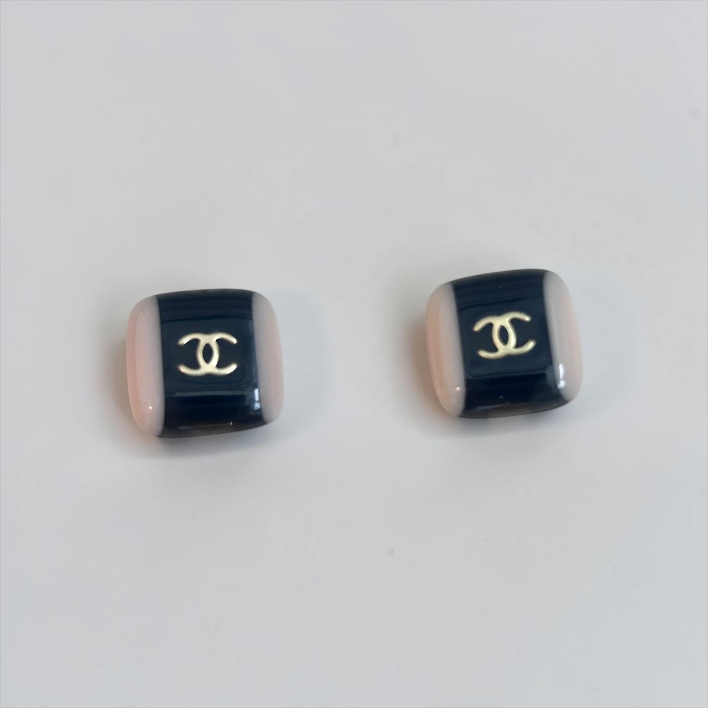 Vintage Chanel CC Clip-On Earrings| Fall/Winter 2001