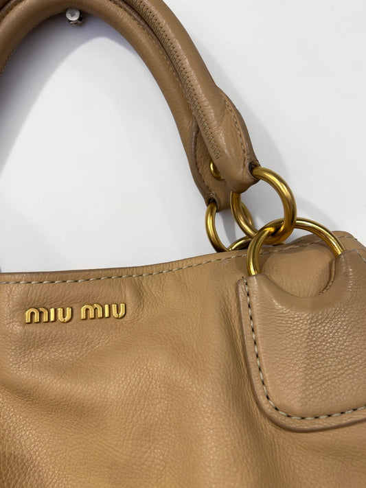 Miu Miu Leather Bag |Early 2000s