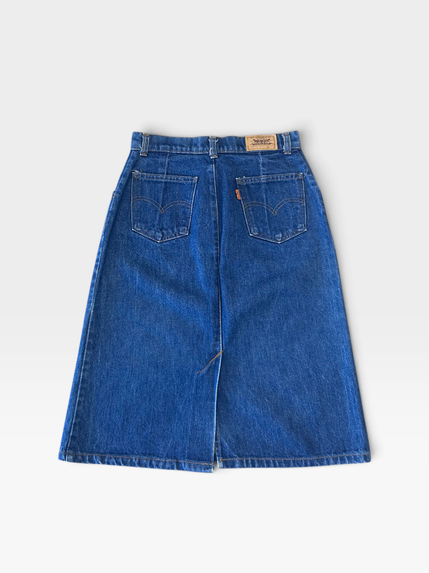 Vintage Levi’s Denim Midi Skirt | Early 1990s