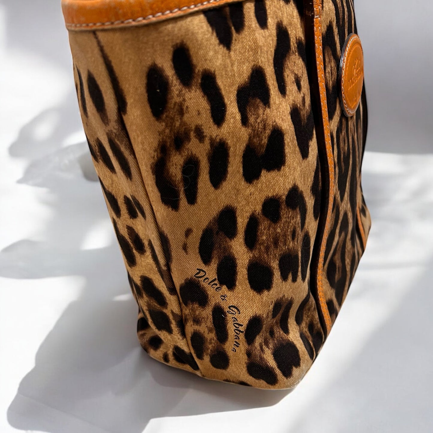 Vintage D&G Leopard Tote bag