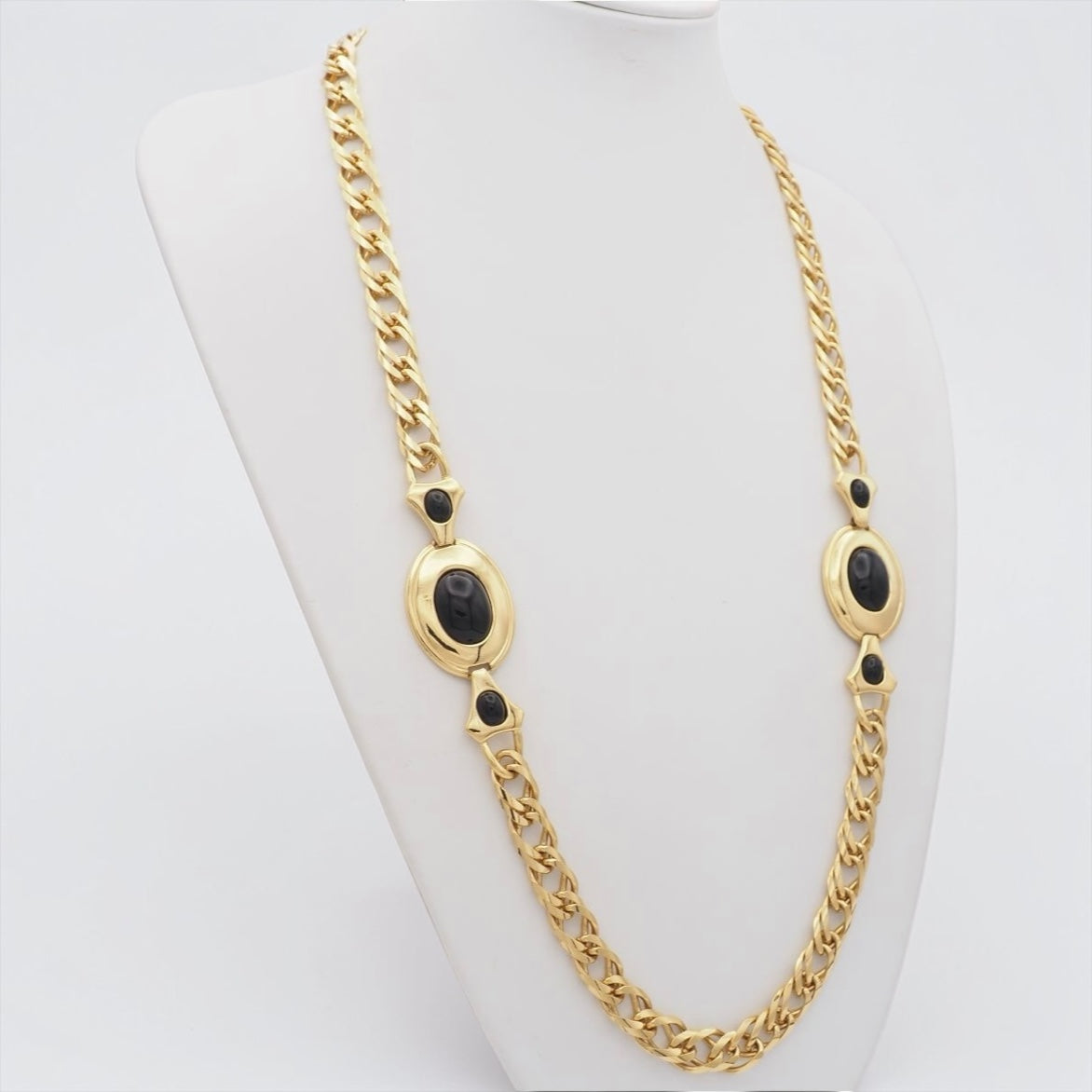 Vintage Napiere Gold Plated Chain Necklace/ Belt