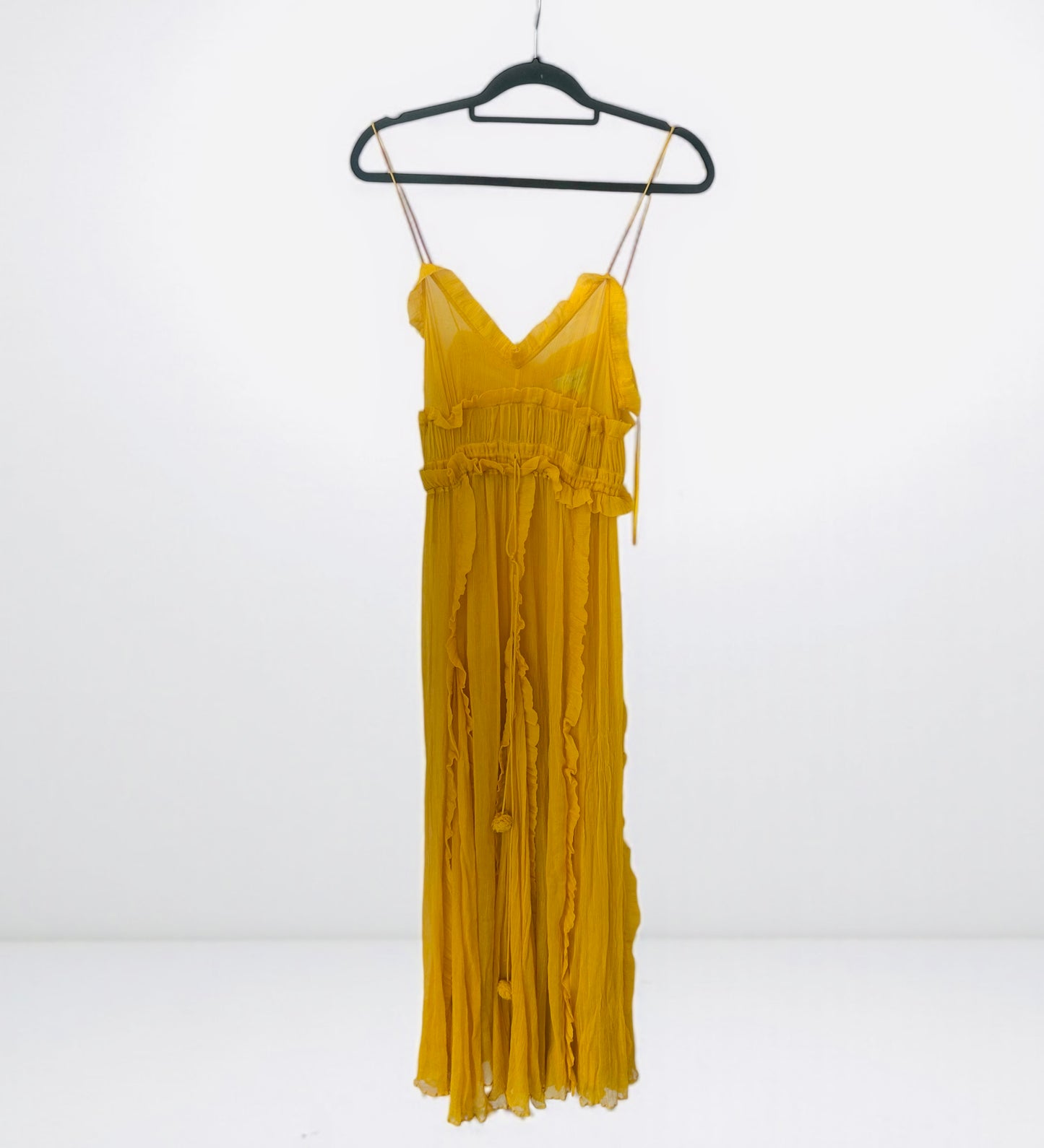 Lee Mathews Silk Maxi dress