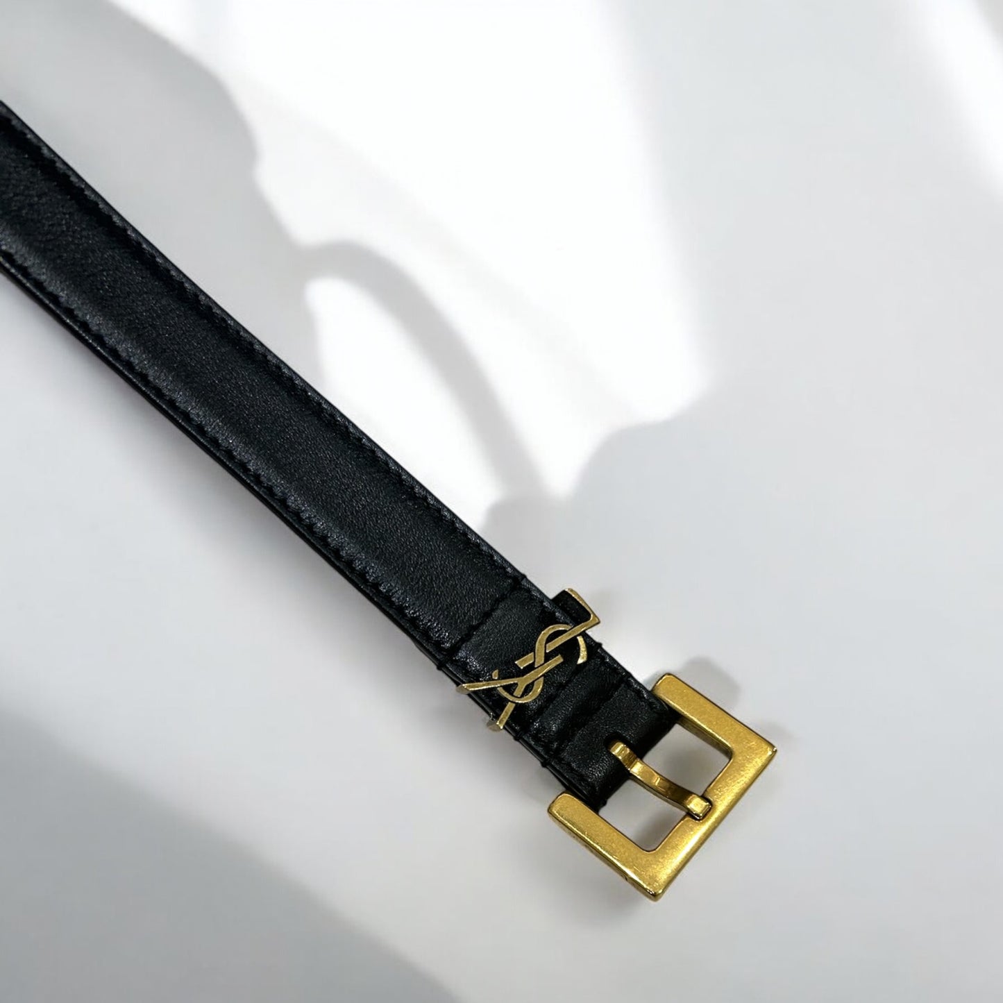 Yves saint Laurent Cassandra thin belt