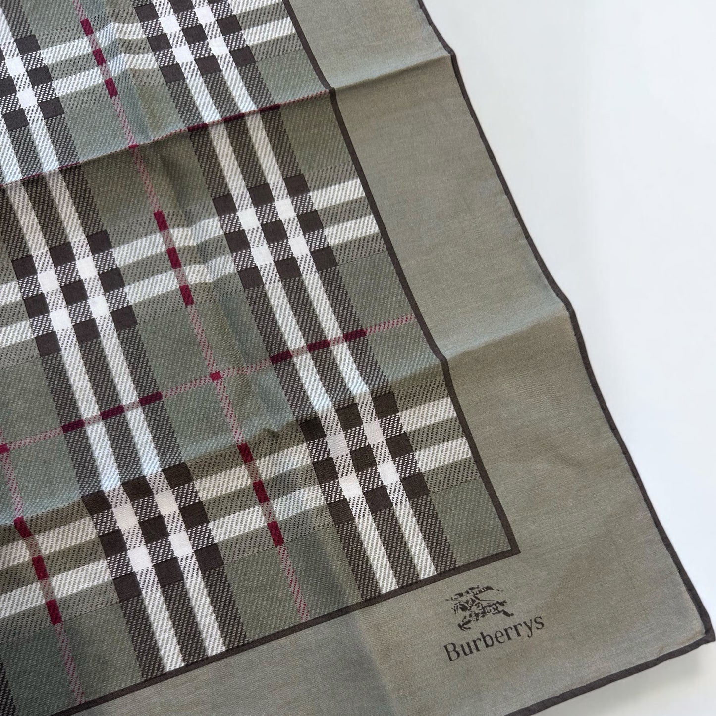 Vintage Burberry Handkerchief