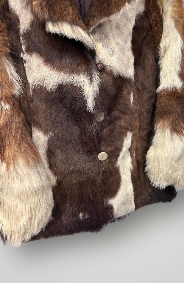 Vintage Natural Fur Coat – 1970