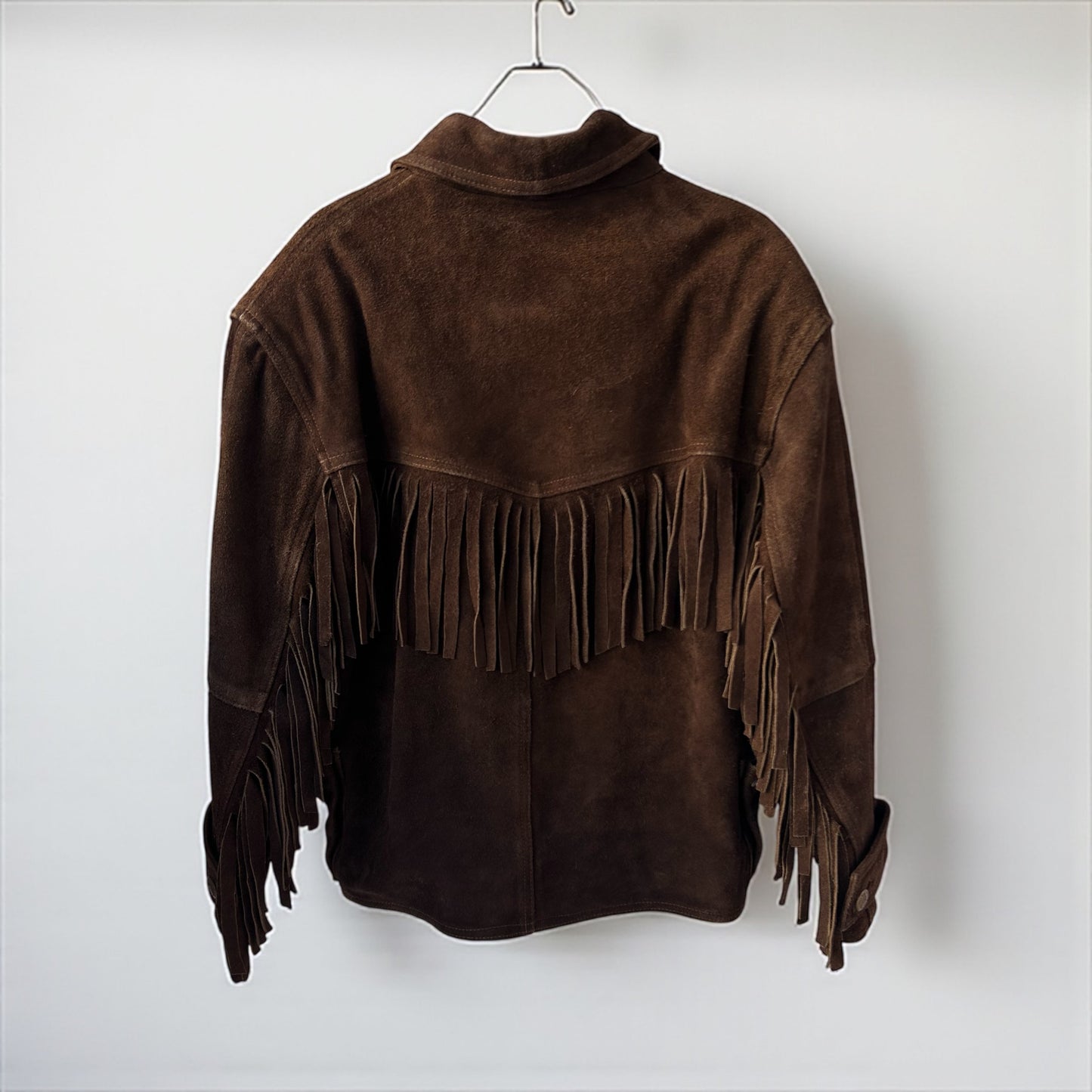 Vintage Suede Fringe Jacket