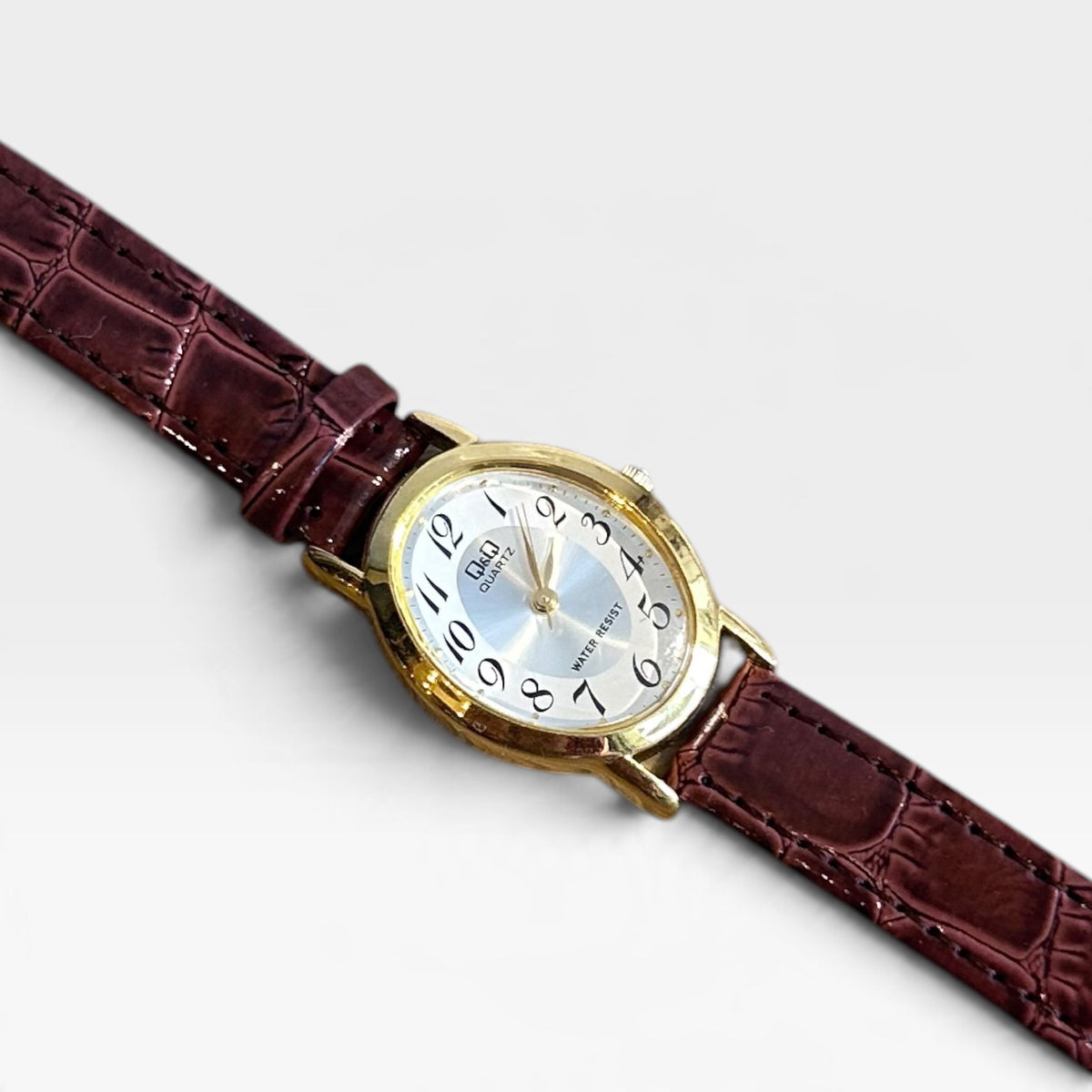 Vintage Q&Q by Citizen Gold Plated Quartz Watch | 1990s