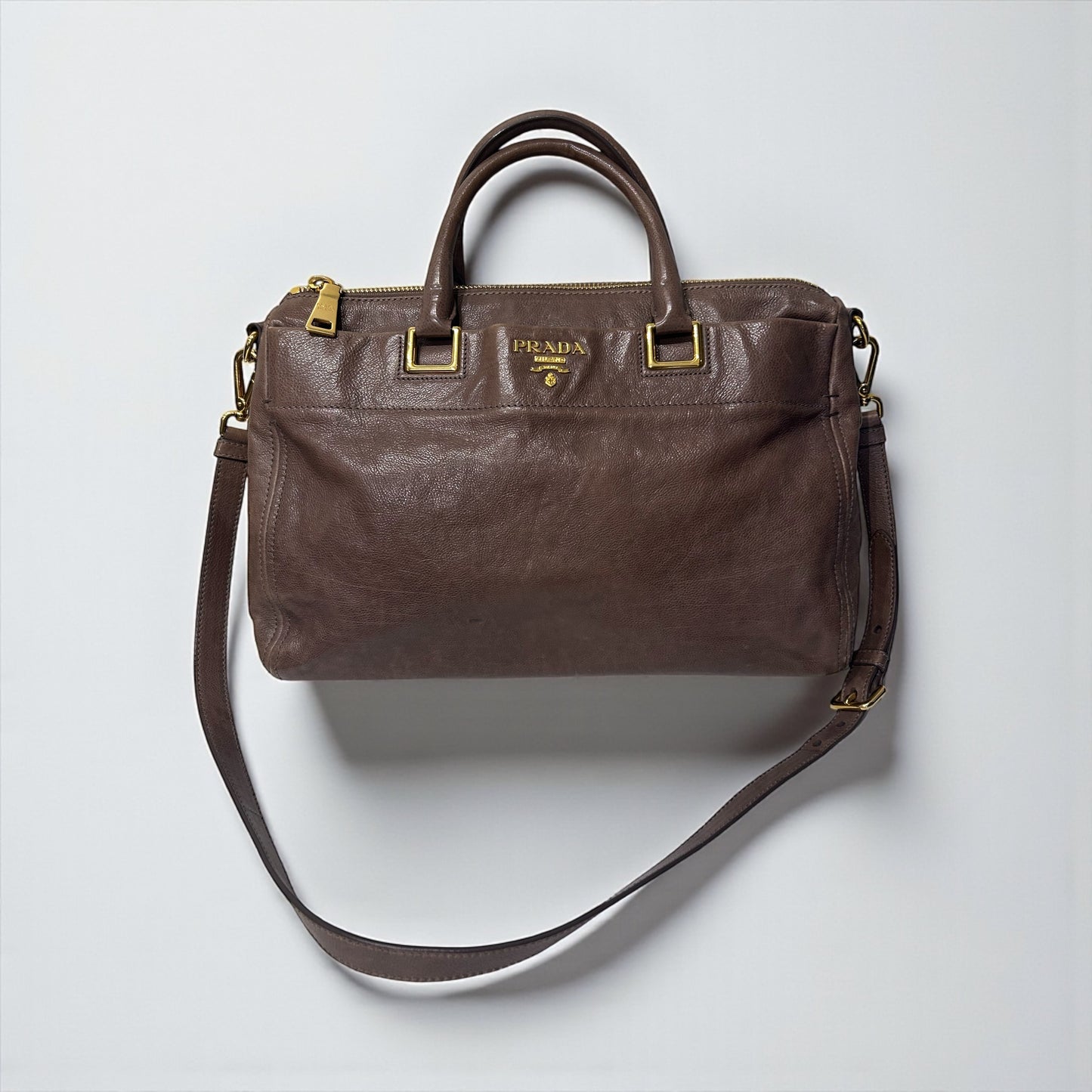 Prada Vitello Leather Bag
