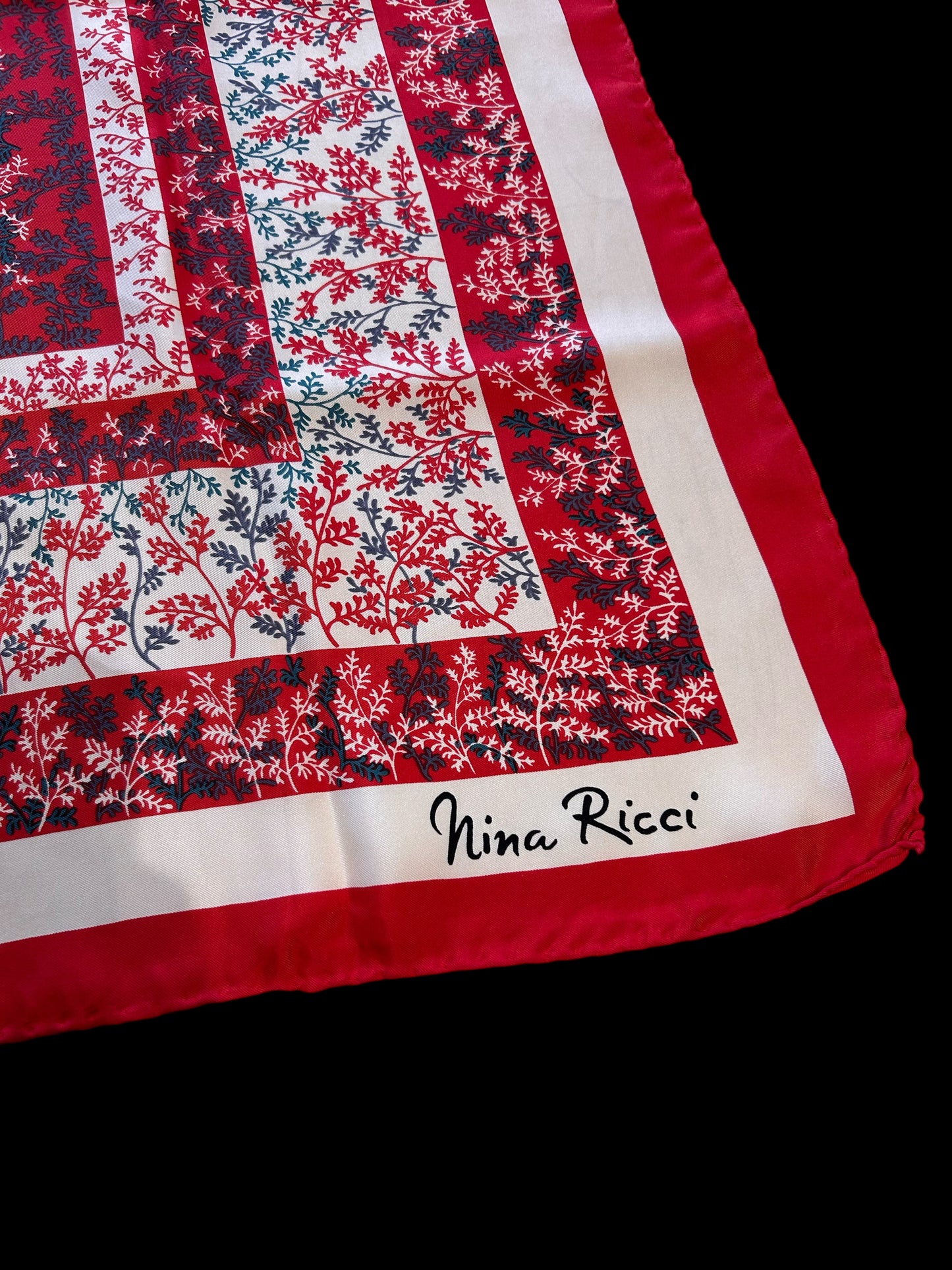Vintage Nina Ricci Silk Scarf