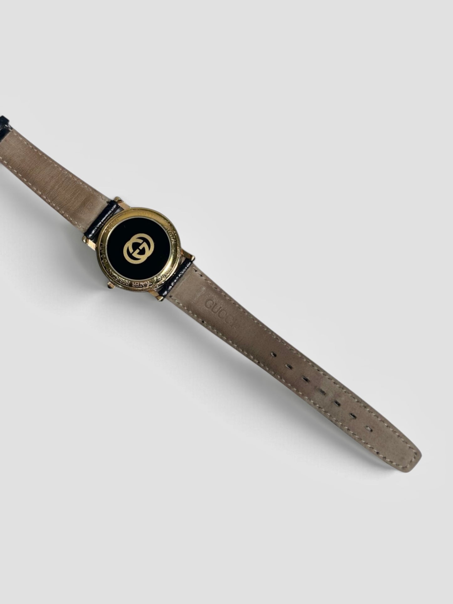 Vintage Gucci Swiss-Made Gold Roman Dial Watch|1990s