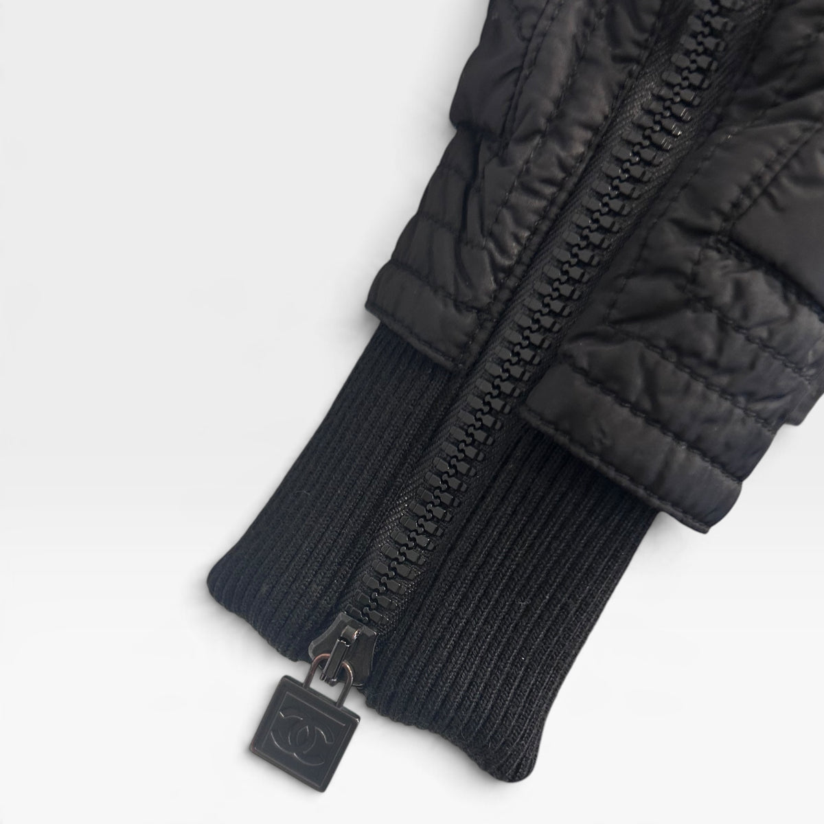 Vintage Chanel Black Quilted Jacket | Fall 2005