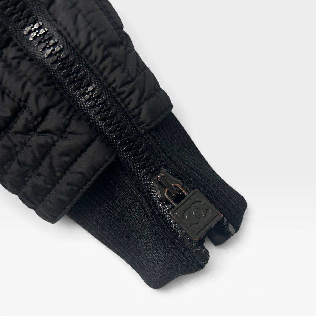 Vintage Chanel Black Quilted Jacket | Fall 2005