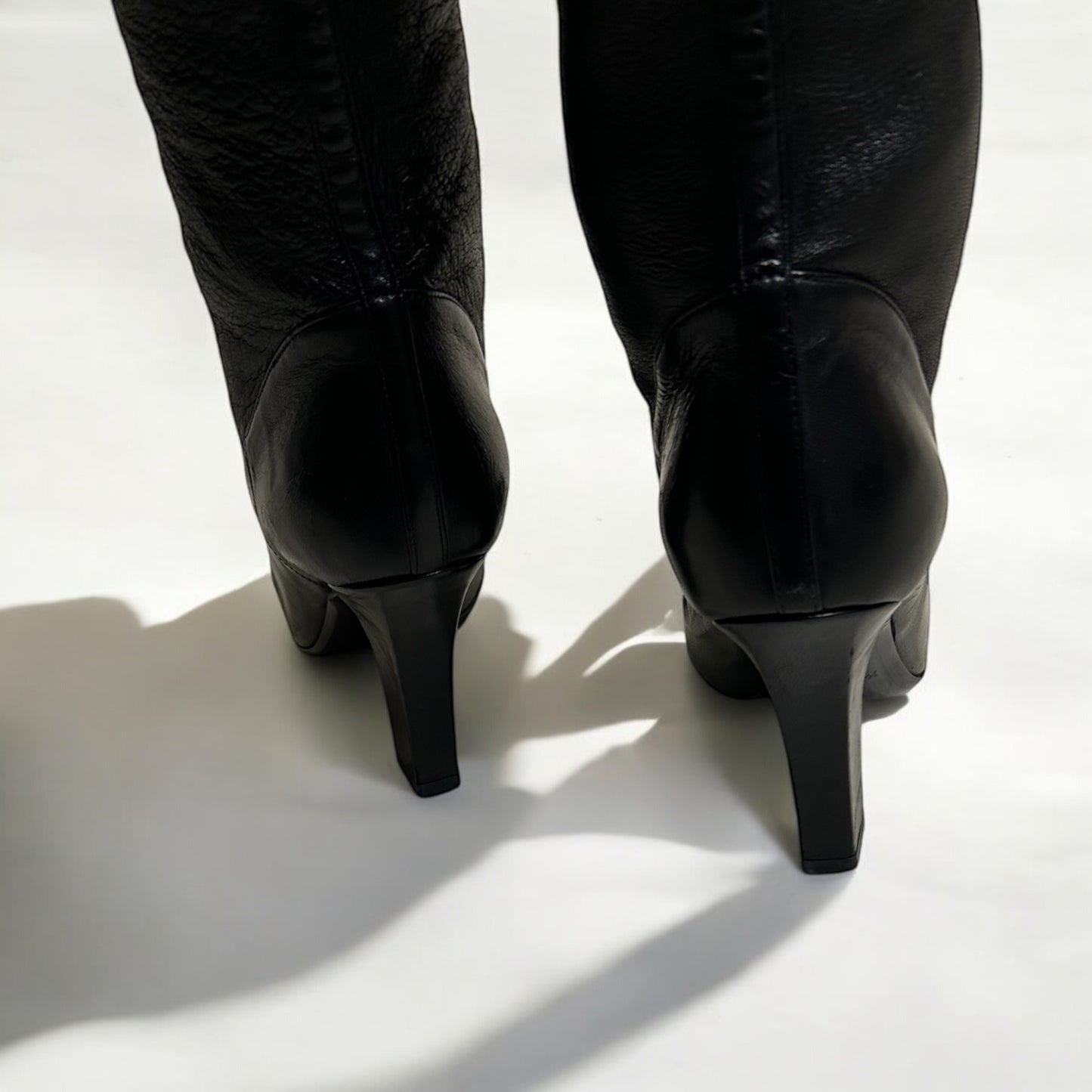 Vintage Ysl high knee high boots