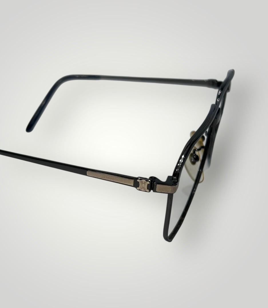 Vintage CELINE Aviator Metal Frame with Triomphe Detail