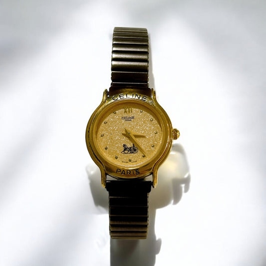 Vintage Celine Horse Carriage watch