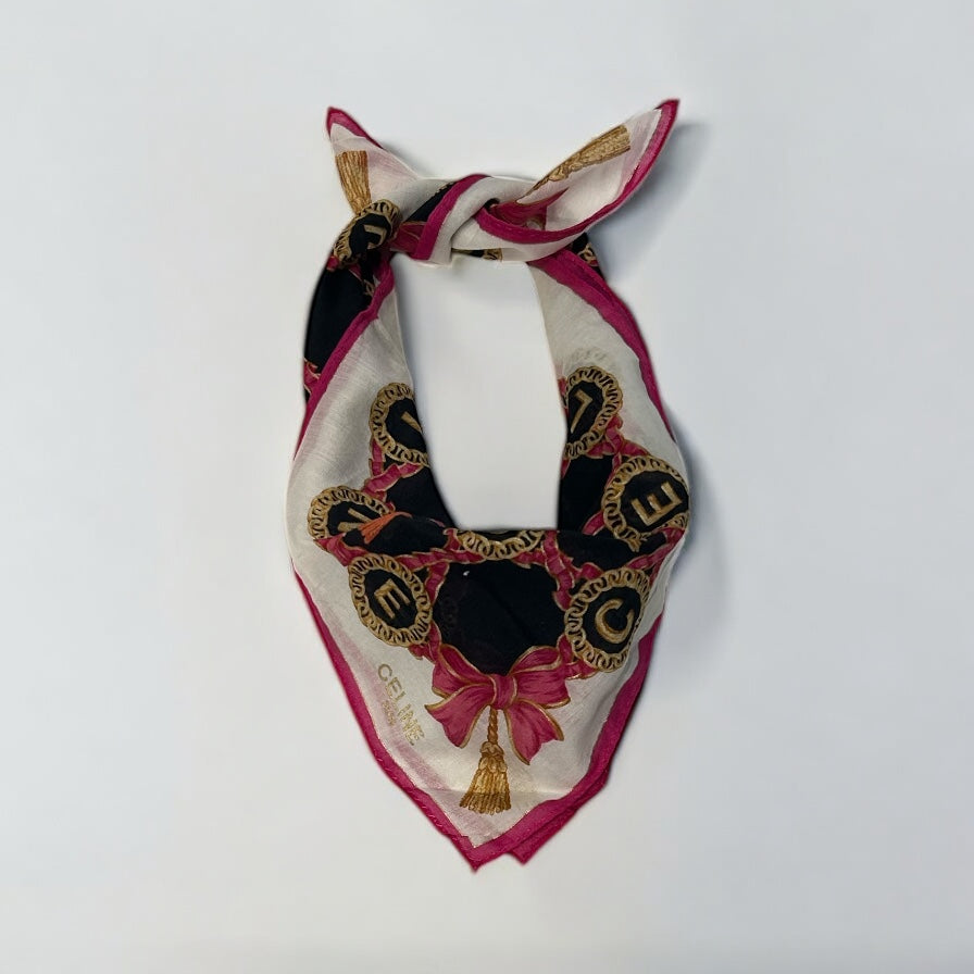 Vintage Celine Handkerchief