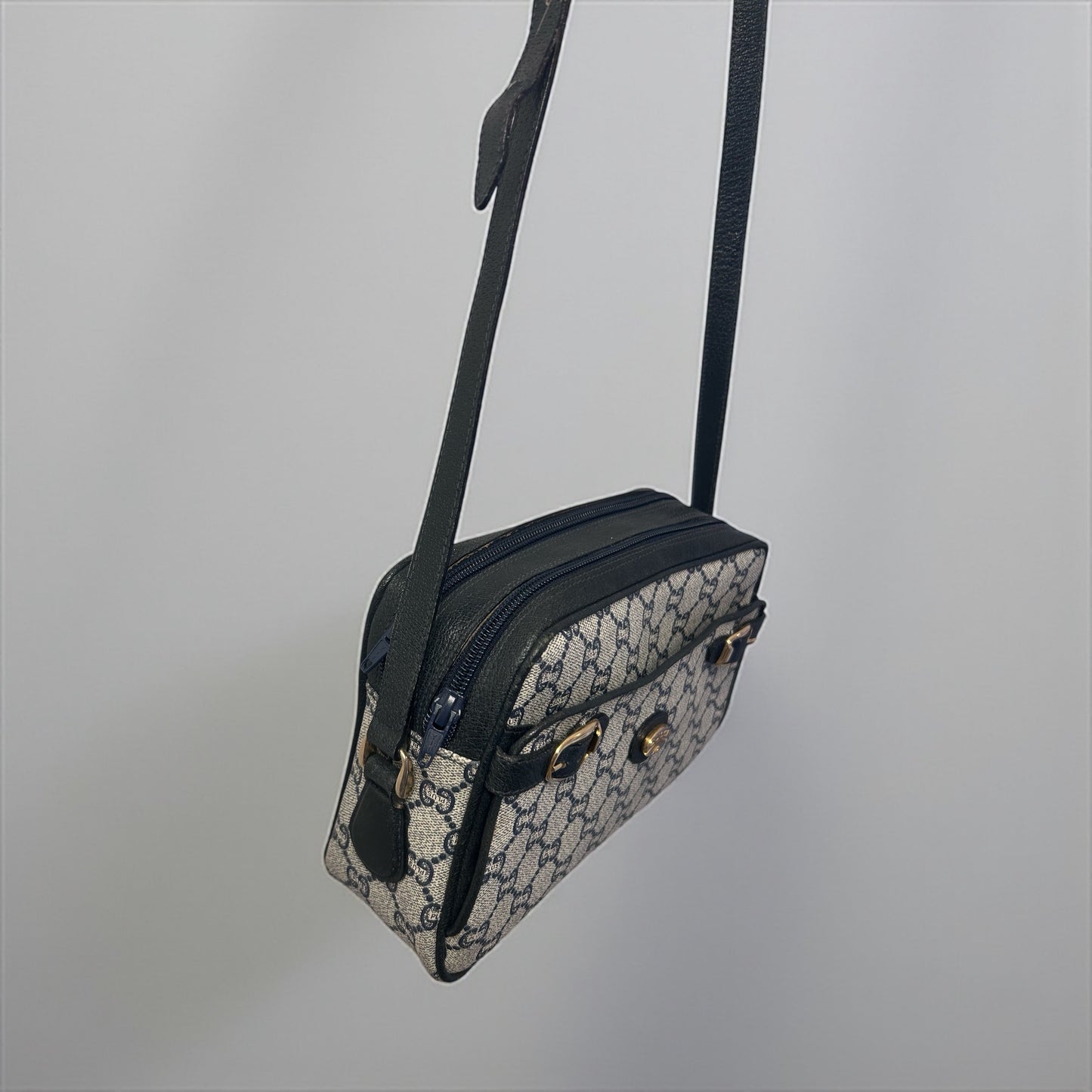 Vintage Gucci Plus GG Crossbody Bag