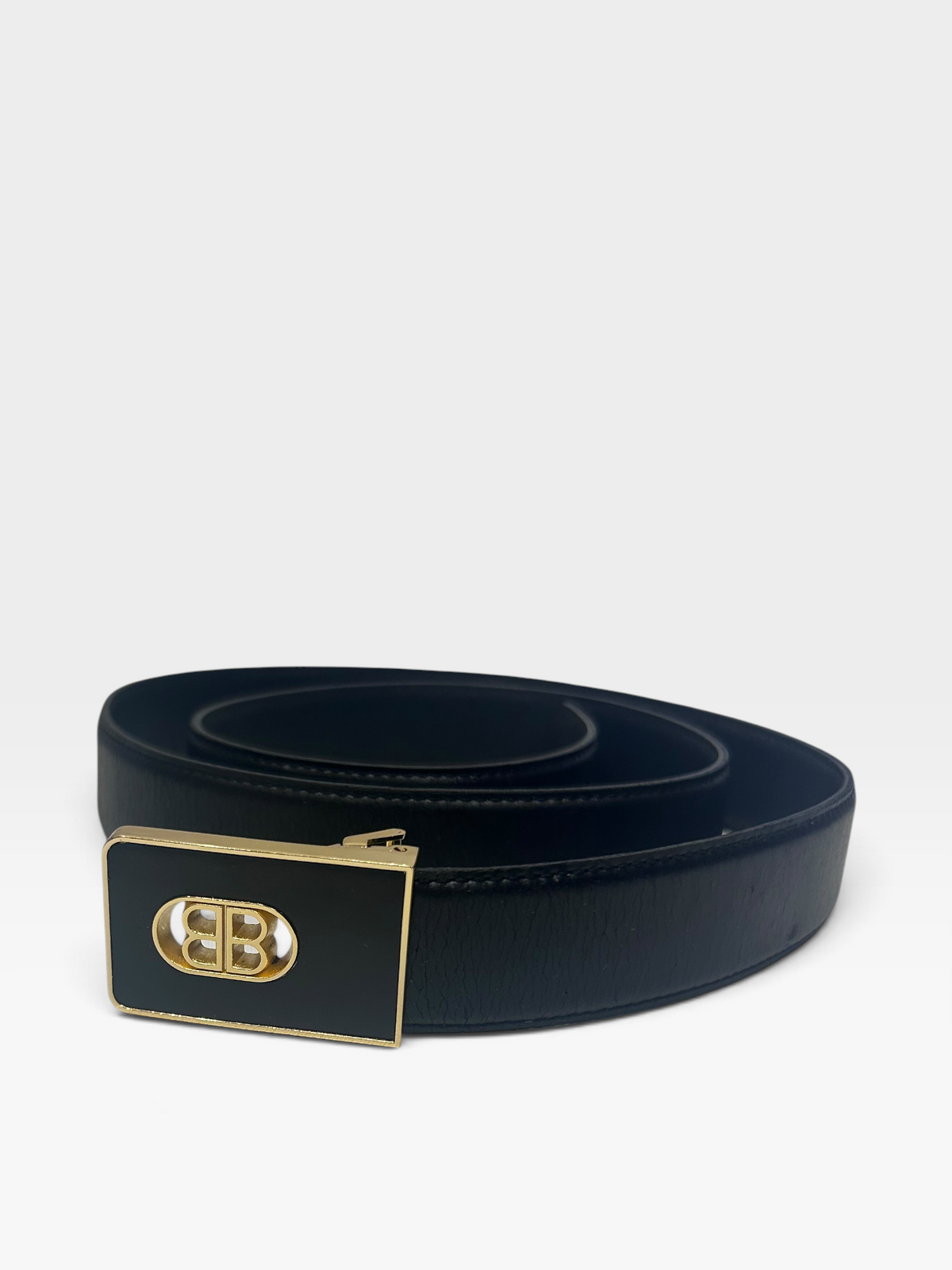 Vintage Balenciaga Leather Belt|1980s