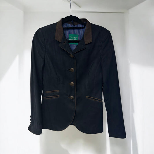 Vintage Schneiders Salzburg Suede Tailored Blazer